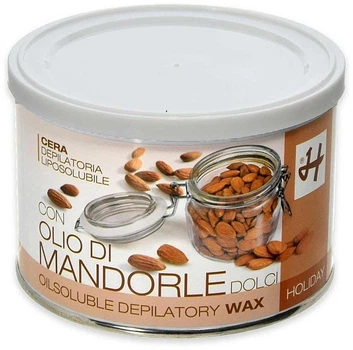 Воск для депиляции в банке "Масло сладкого миндаля" - Holiday Depilatory Wax 400ml (1270236-146196)
