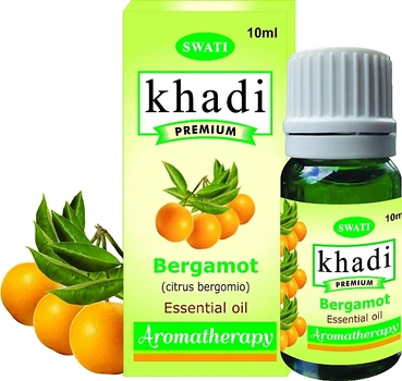 Эфирное масло "Бергамот" - Khadi Swati Premium Essential Oil 10ml (1228666-139686)