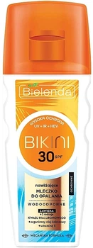 Зволожуючий сонцезахисний лосьйон для засмаги SPF30 - Bielenda Bikini 175ml (1213496-139712)