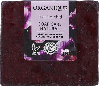 Натуральное мыло куб "Черная орхидея" - Organique Soaps Black Orchid 100g (1203030-147814)