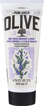 Крем для тела "Розмарин" - Korres Pure Greek Olive Body Cream Rosemary Flower 200ml (1182445-139251)