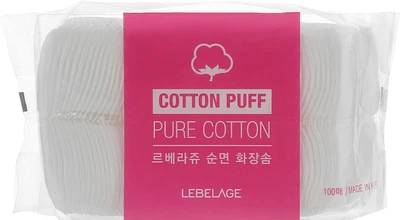 Паффы - Lebelage Cotton Puff Pure Cotton 100шт (601997-54210)