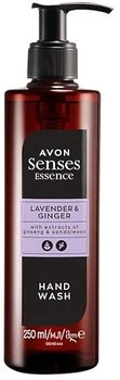 Рідке мило для рук "Лаванда та імбир" - Avon Senses Essence Lavender & Ginger Hand Wash 250ml (1138909-133127)