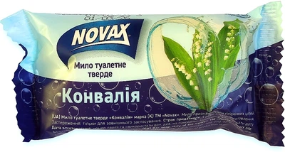 Мило туалетне тверде "Конвалія" - Novax 60g (1190628-134892)