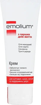 Крем для тела с первых дней жизни для чувствительной, сухой и раздраженной кожи - Emolium 75ml (1063187-34442761)