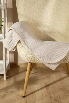 Плед Unisex Sundoll 0004 110 х 120 см Бежевый (2000989712398)