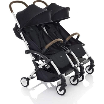 Коляска для двойни Bumprider Connect 2 Black шаси White (BRC22-51284-944)