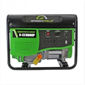 Генератор бензиновый однофазный Greenfield G-ЕС6600P 5-5.5 кВт Электростанция Электрогенератор