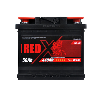 Автомобільний акумулятор RED X (L1) 50Ah 440A L+