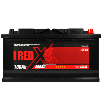 Автомобильный аккумулятор RED X (L5) 100Ah 850A R+