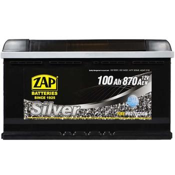 Автомобильный аккумулятор ZAP Silver 100Ah 870A R+ (L5)