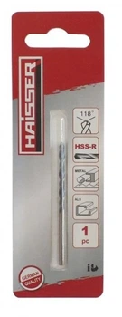 HAISSER Сверло по металу 1.0 x34 мм HSS, DIN 338