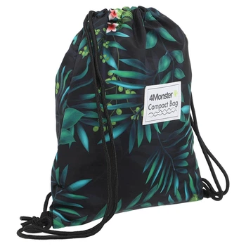 Сумка спортивная рюкзак мешок Zelart 4Monster Compact Bag Action SKB Dark Вlue-Mint