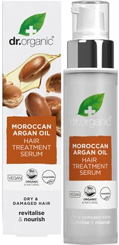 Сироватка для волосся Dr.Organic Moroccan Argan Oil для сухого волосся 100 мл (5060176674769)