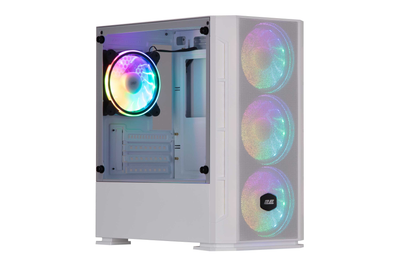 Корпус 2E Gaming Calleo GB700W, без БЖ білий (2E-GB700W)