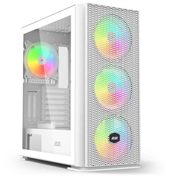 Корпус 2E Gaming Vertex Tempered Glass White, без БЖ (2E-GI01W)