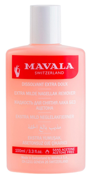 Рідина для зняття лаку Mavala Extra Soft Pink Remover 100 мл (7618900912205)