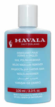Рідина для зняття лаку Mavala Nail Polish Remover Blue 100 мл (7618900911208)