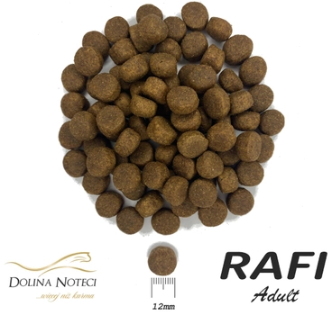 Sucha karma dla dorosłych psów Dolina Noteci Rafi z jagnięciną i ryżem 10 kg (5902921305552)