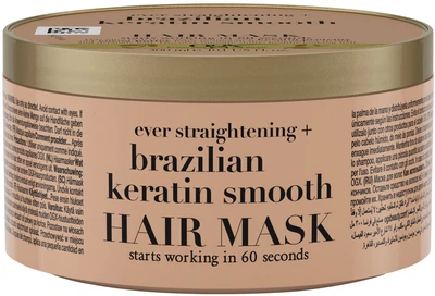 Маска для волосся OGX Brazilian Keratin Smooth Розгладжувальна 300 мл (3574661711003)