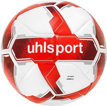 М'яч футбольний Uhlsport ATTACK ADDGLUE біло-червоний Розмір 5 1001751 03