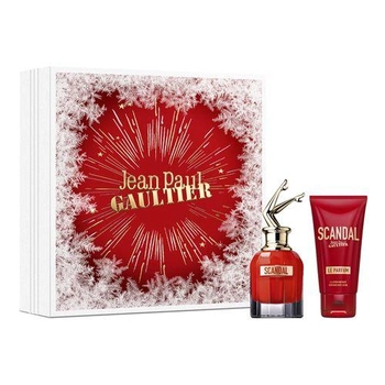 Zestaw damski Christmas 2023 Jean Paul Gaultier Woda perfumowana damska Scandal La Parfum 80 ml + Lotion do ciała 75 ml (8435415090896)