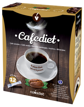 Дієтична добавка Novadiet Cafediet 12 стіків (8425652560399)