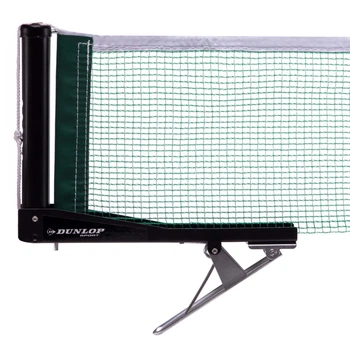 Сетка для настольного тенниса DUNLOP DL679357 D TT AC TOUR NET POST SET зеленая
