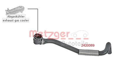 Патрубки системи охолодження METZGER 2420069 Ford Connect, Transit 5106209, 1438151, 5070948