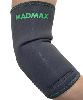 Налокітник MadMax MFA-293 Zahoprene Elbow Support Dark Grey / Green M