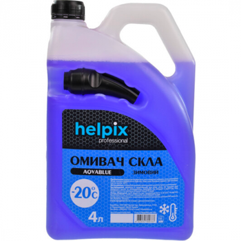 Омивач скла зимовий 4л -22°С HELPIX (Океан) (з лійкою)