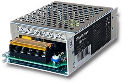 Імпульсний блок живлення Qoltec LED IP20 60 Вт 12В 5А (50926) (5901878509266)