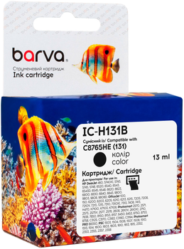 Картридж Barva совместимый с HP 131 (C8765HE) 13 мл Black (IC-H131B)