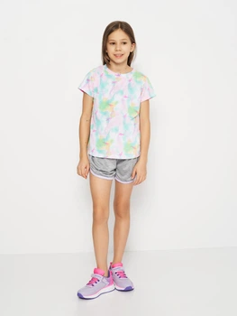 Дитячий комплект (футболка 2 шт + шорти) для дівчинки Reebok C4591RG (5) 110 см Carmine Rose (196096226278)