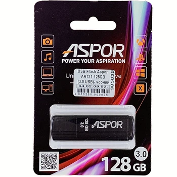 Флешка Памяти - USB Flash Aspor AR121 128GB