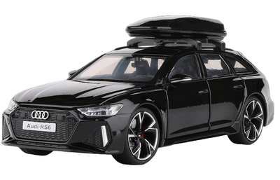 Машинка металева дитяча Audi RS6 Quattro Auto Expert Чорний