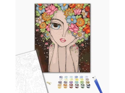 Картина по номерам Лесная Мавка, Brushme (40х50 см), BS51441