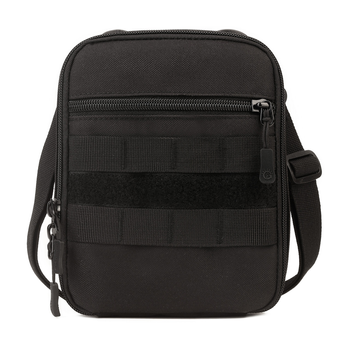 Подсумок тактический на сумку, рюкзак, пояс, органайзер, аптечка EDC Protector Plus A007 Black