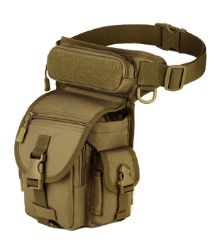 Cумка тактическая набедреная (Leg-Bag) EDC Protector Plus K314 coyote