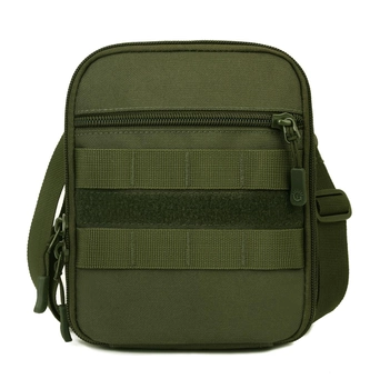 Подсумок тактический на сумку, рюкзак, пояс, органайзер, аптечка EDC Protector Plus A007 Olive