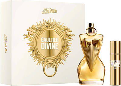 Zestaw damski Jean Paul Gaultier Divine Woda perfumowana damska 100 ml + Woda perfumowana damska 10 ml (8435415077576)
