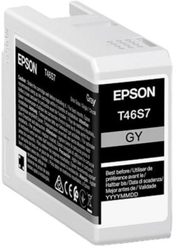 Tusz Epson T46S7 25 ml Gray (8715946680880)