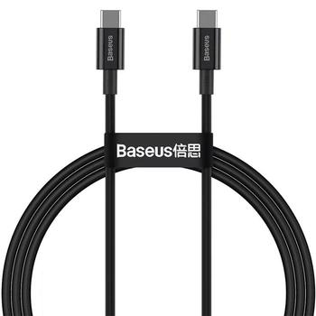 Дата кабель Baseus Superior Series Fast Charging Type-C to Type-C PD 100W (1m) (CATYS-B) Чорний - 00000053342_1