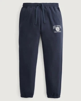 Джоггеры мужские - штаны джоггеры Hollister HC9724M M Темно-синий