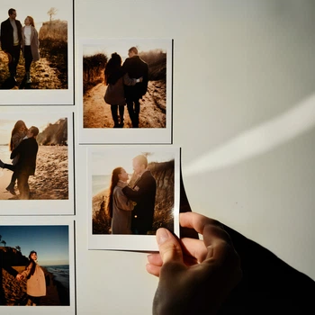 Фотомагниты в стиле полороид Polaroid набор 6 шт P6 фотомагниты на холодильник Your Magnets