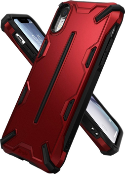 Etui plecki Ringke Dual X do Apple iPhone Xr Red (8809628562608)
