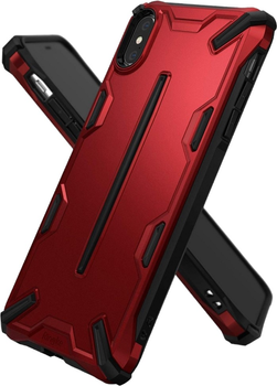Etui plecki Ringke Dual X do Apple iPhone Xs Max Red (8809628564022)