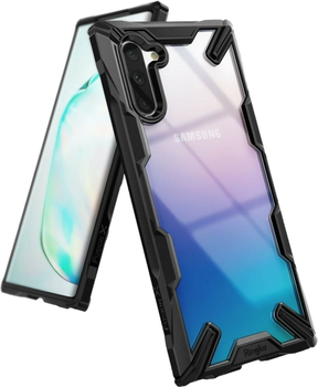 Etui plecki Ringke Fusion X do Samsung Galaxy Note 10 Black (8809659048034)