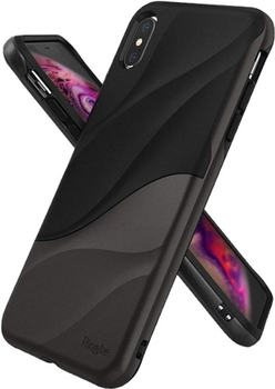 Etui plecki Ringke Wave do Apple iPhone Xs Max Metallic Chrome (8809628563896)