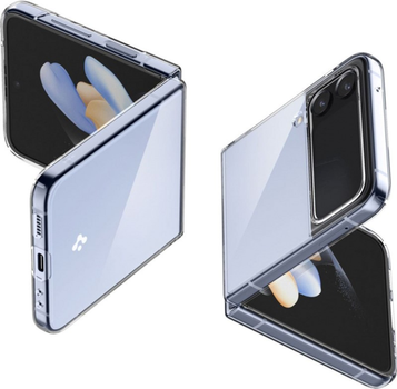 Etui plecki Spigen Air Skin do Samsung Galaxy Z Flip 4 Crystal Clear (8809811865684)